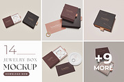 Jewelry box mockup, a Packaging Mockup by mockupocka (Thumbnail 1 of 16)