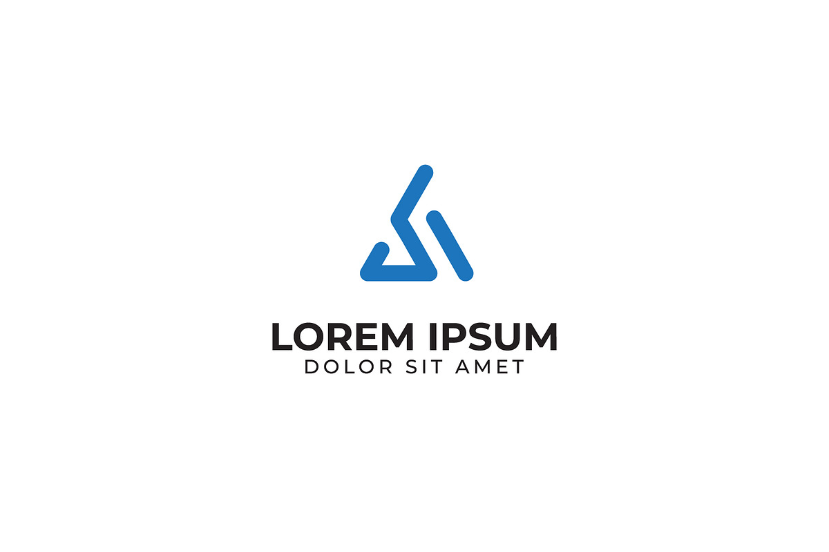 Initial SM Minimalist Logo Template, a Branding & Logo Template by ...