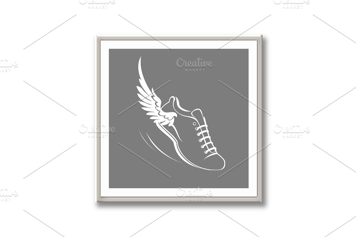 Sports shoes for running, an Outline Icon by RODINA (Photo 3 of 3)