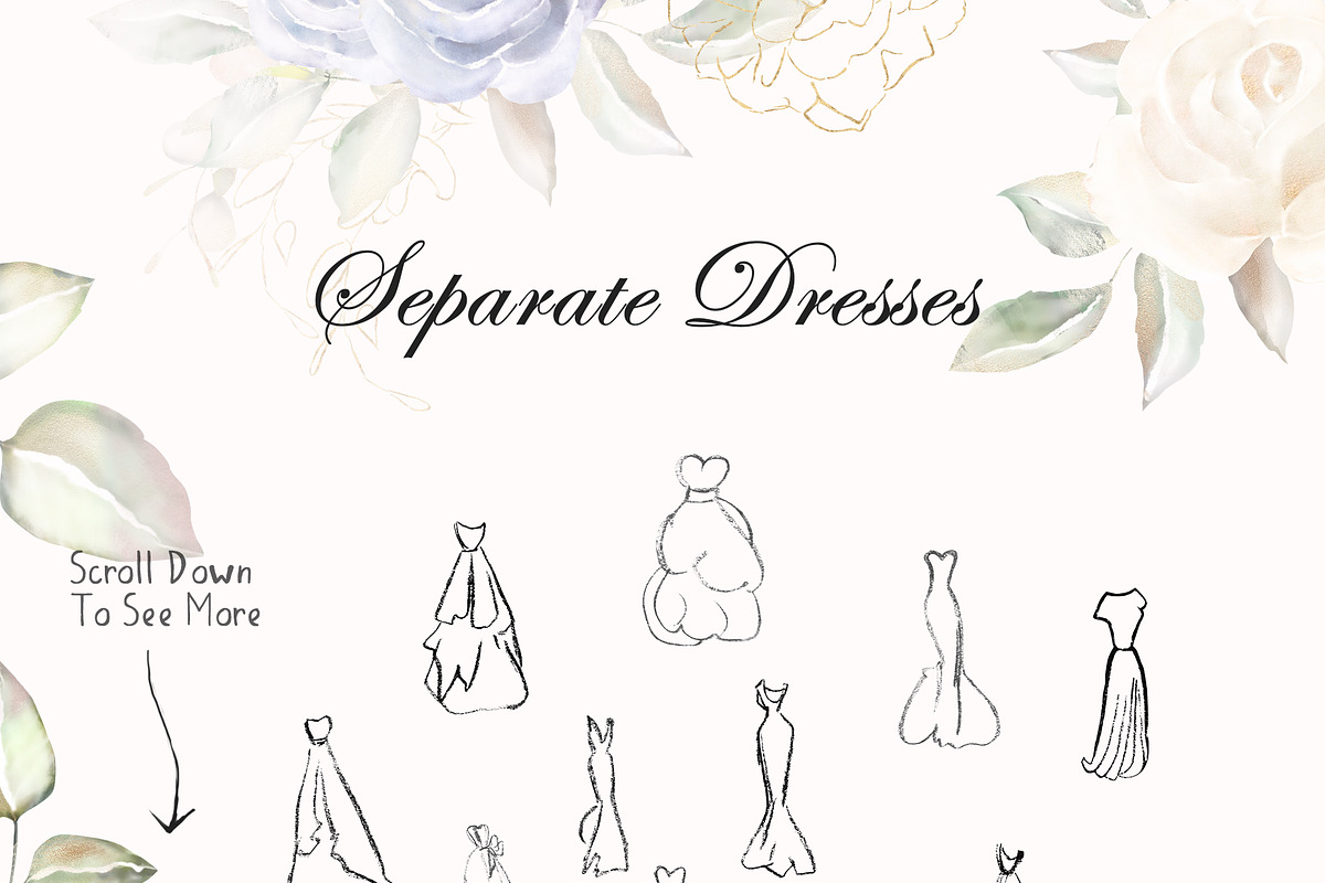 Wedding Watercolor, an Illustration by Creative Shop (Photo 6 of 9)