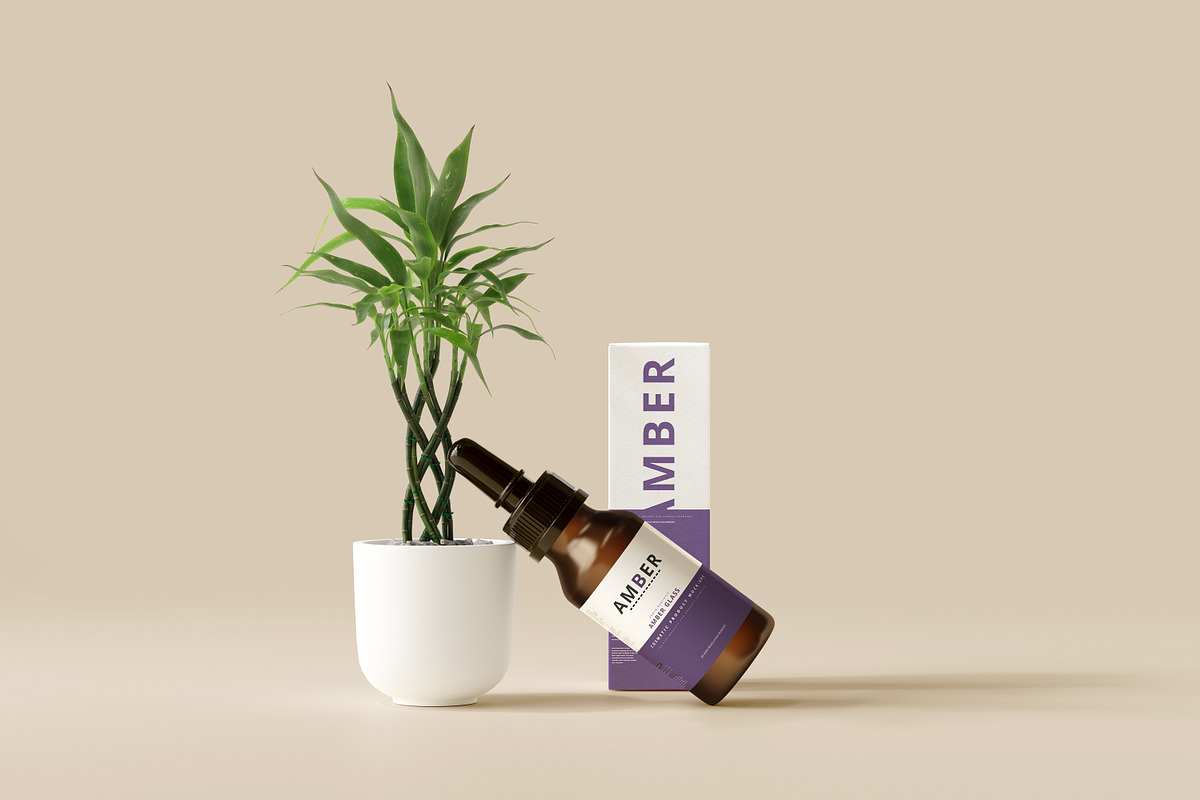 Dropper Bottle Mockups, a Cups & Container Mockup by pmvch (Photo 6 of 15)