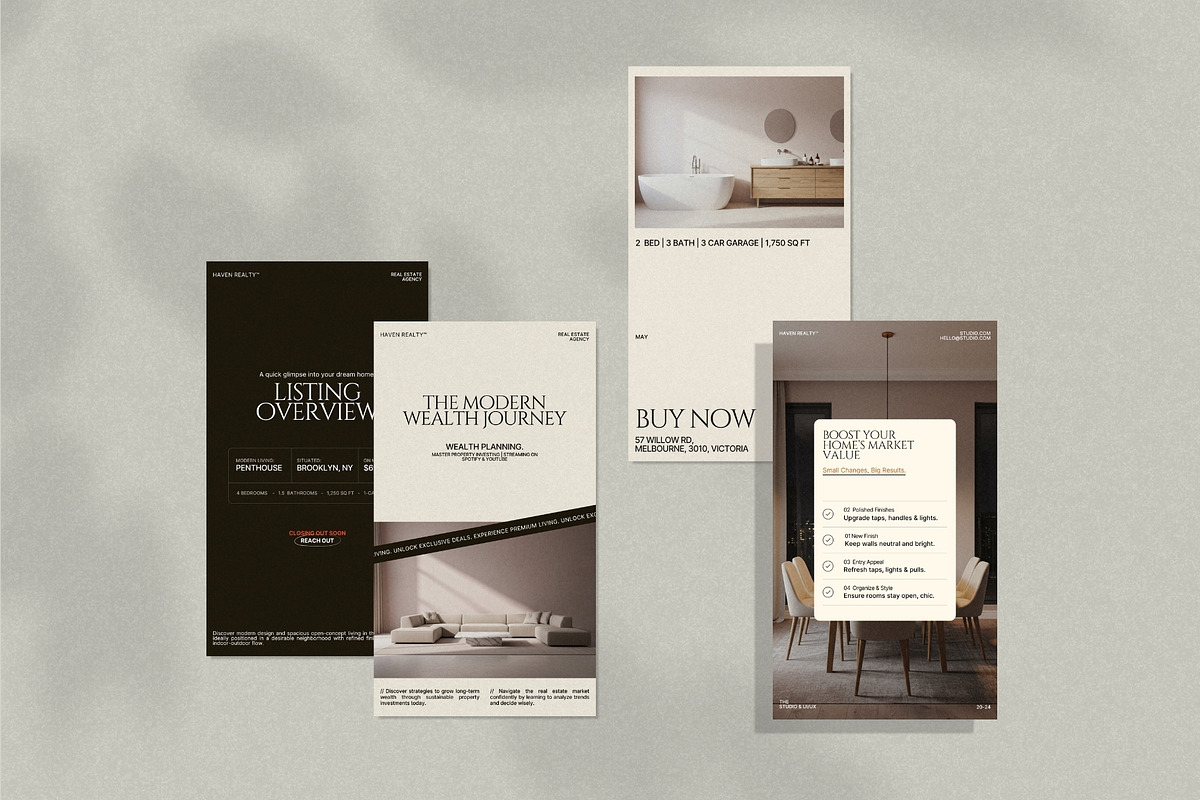 Modern Real Estate Instagram Stories, a Social Media Template by Pixel Grid (Photo 8 of 10)