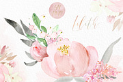 Lilith. Watercolour flowers, a Texture Illustration by LABFcreations (Thumbnail 5 of 8)