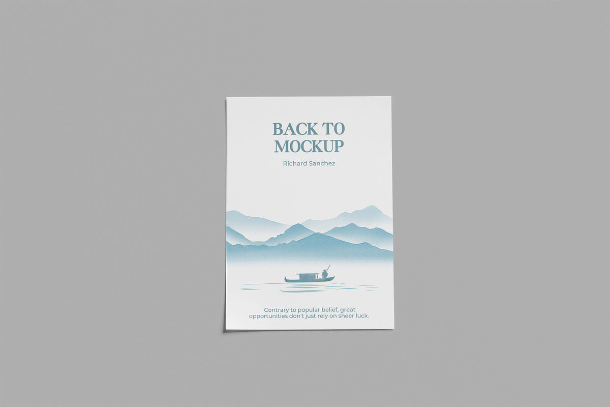 A4 MOCKUP, a Brochure Template by kebunmockup (Photo 4 of 5)