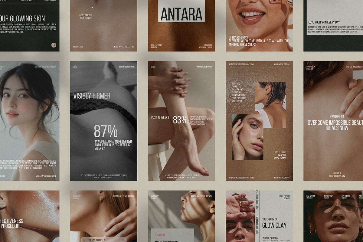 Skincare Canva Stories for Instagram preview 6
