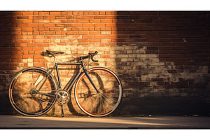 contrast road bicycle wheel ai, a Transportation Photo by pikepicture