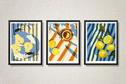 Food Wall Art Prints Set of 3, a Food Illustration by MouseGrey (Thumbnail 6 of 6)