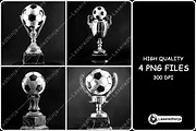 Football Trophy Soccer Ball Prize, a Background Graphic by LaseredNinja (Thumbnail 1 of 7)