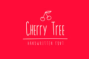 Font Cherry Tree, a Script Font by BerryCaty (Thumbnail 1 of 11)