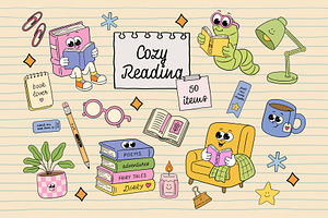 Cozy Reading Character Collection