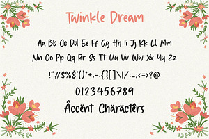 Twinkle Dream - Handdrawn Font