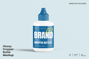 Dropper Bottle Mockup, a Packaging Mockup by Unerispace