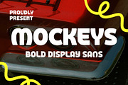Mockeys-Bold Display, a Sans Serif Font by Arterfak Project (Thumbnail 12 of 12)