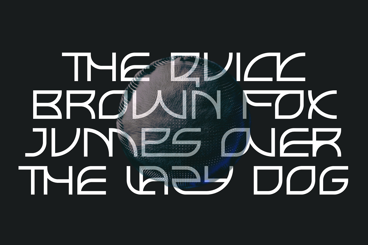 Elltaneixy – Futuristic Sci-Fi Font, a Font by Erifqizefont (Photo 13 of 15)