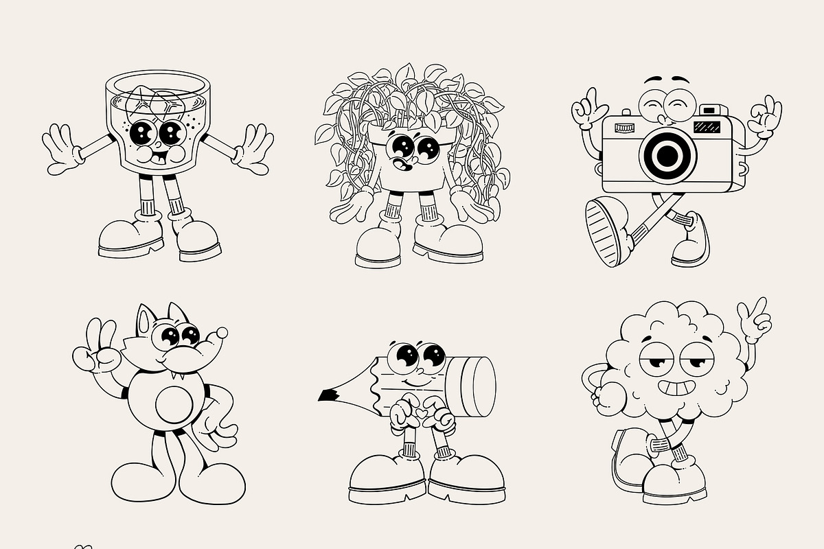 Good Mood - Character Collection, an Illustration by Alina Sh (Photo 5 of 6)
