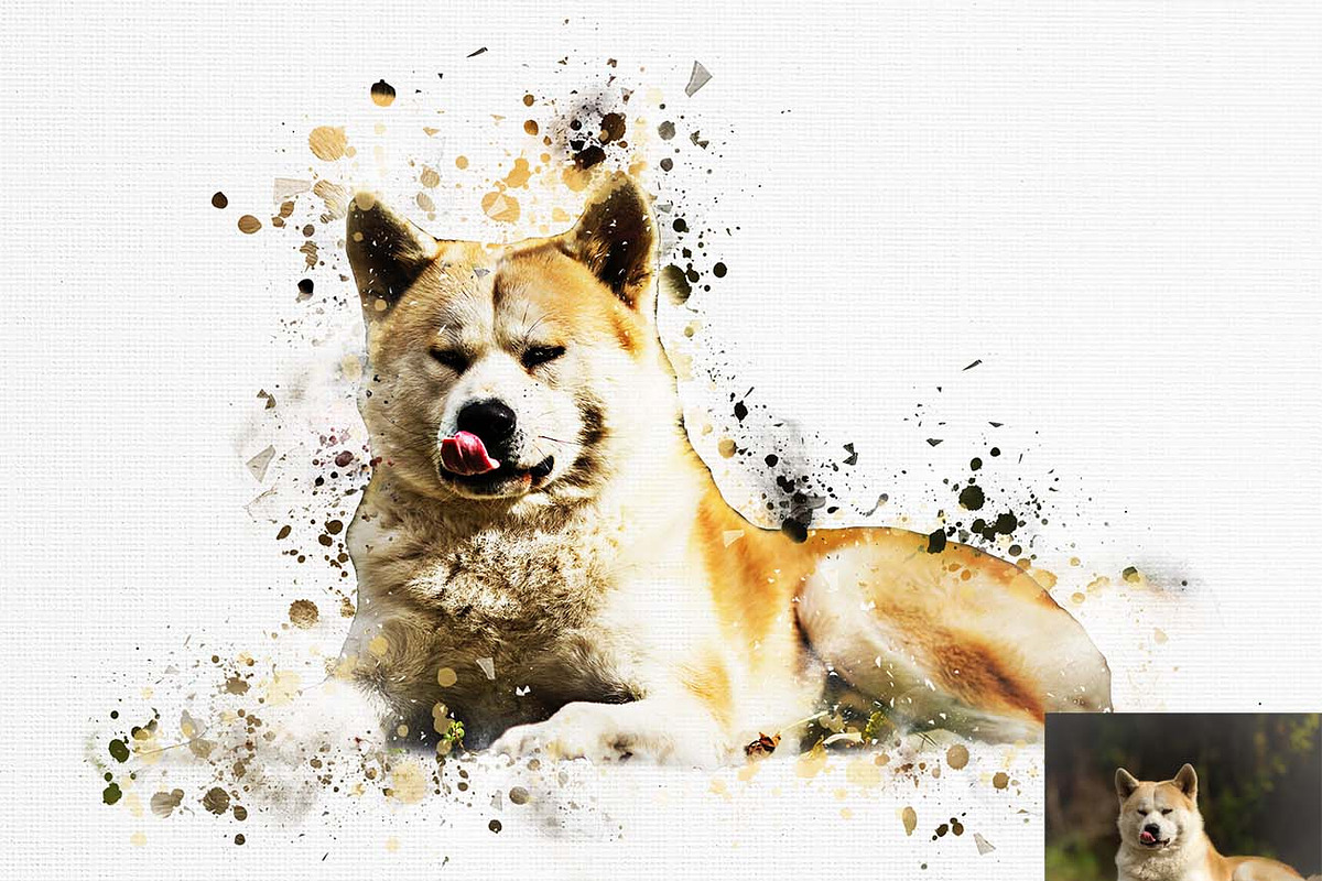 Paint Splatter Effect Ps Action, an Action Add-On by Studio Retouch (Photo 7 of 17)