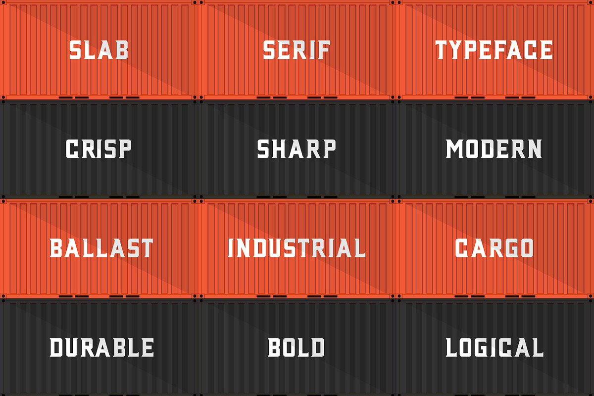 Ballast Pro | A Geometric Slab Serif, a Slab Serif Font by Beveled Design Co. (Photo 3 of 10)