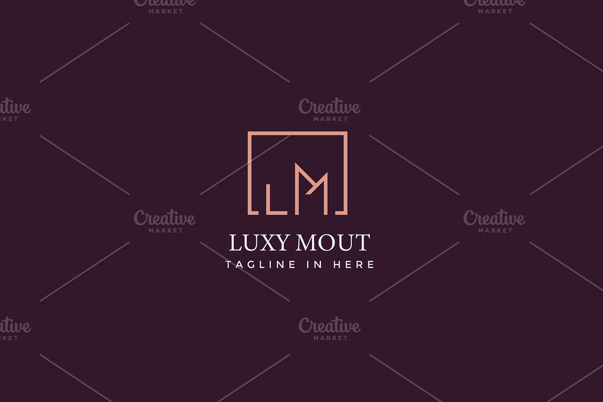 Letter LM Luxury Logo, a Branding & Logo Template by Izalsye (Photo 1 of 5)