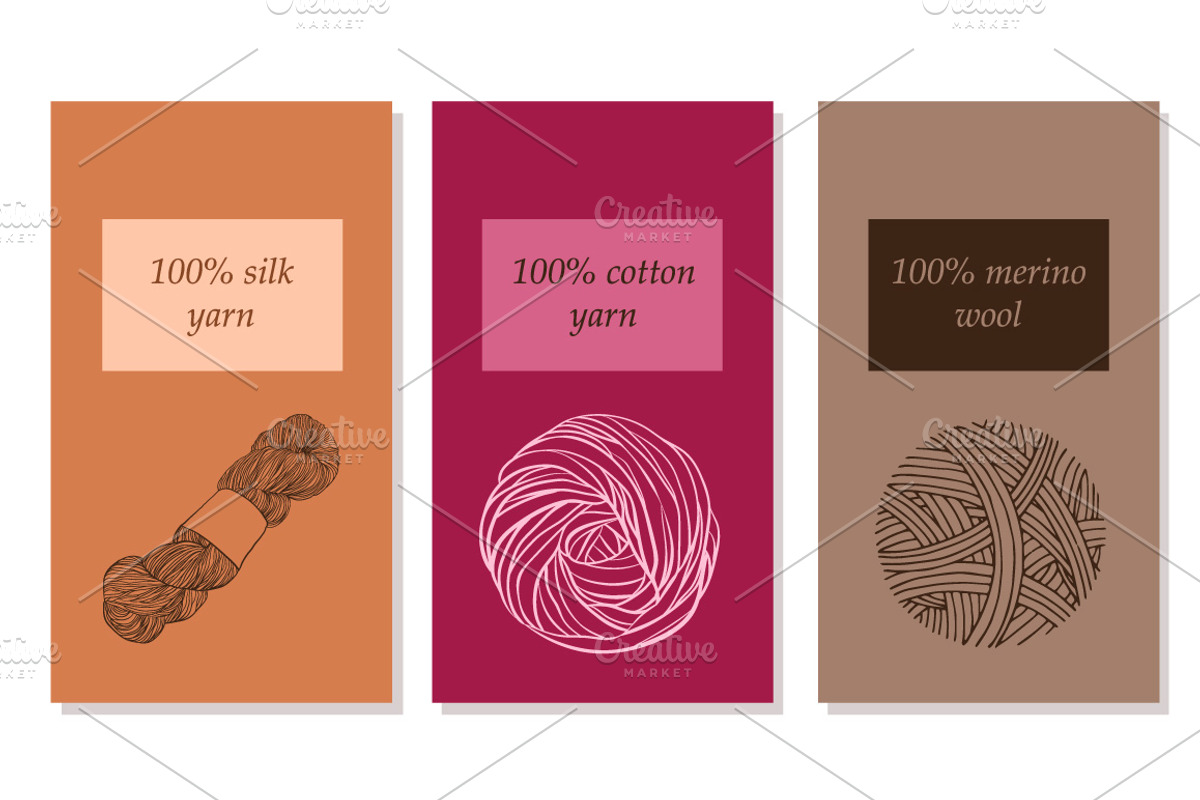 -50% OFF! Yarn balls in vector, an Illustration by Lytvynenko Anna (Photo 11 of 11)