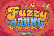 Retro Groovy Text Effects, a Layer Style Add-On by Andrew Skoch Design (Thumbnail 6 of 9)