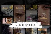 Lashes Instagram Video Reels, a Social Media Template by design4social (Thumbnail 2 of 9)