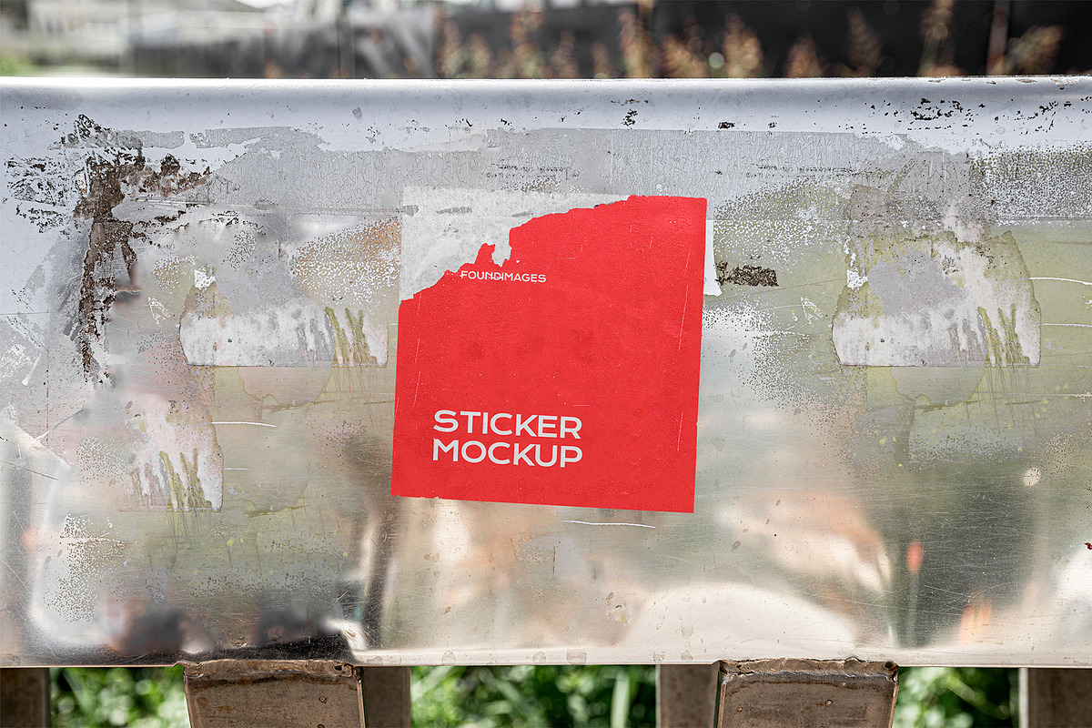 47 sticker mockup bundle vol 2, a Product Mockup by FoundImages (Photo 33 of 50)