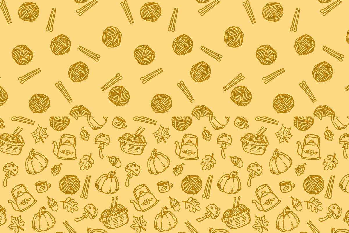 Cozy autumn. doodle collection, a Seasonal Illustration by made by Tanya (Photo 4 of 6)