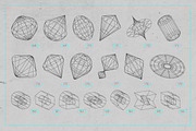 3D Wireframe Shapes | set 4, an Object Graphic by MaximGertsen (Thumbnail 3 of 7)
