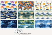 80 rainy weather seamless pattern, a Pattern Graphic by Poppy Lane Studio (Thumbnail 8 of 11)