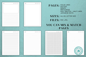 JOURNAL PAGES KDP TEMPLATE