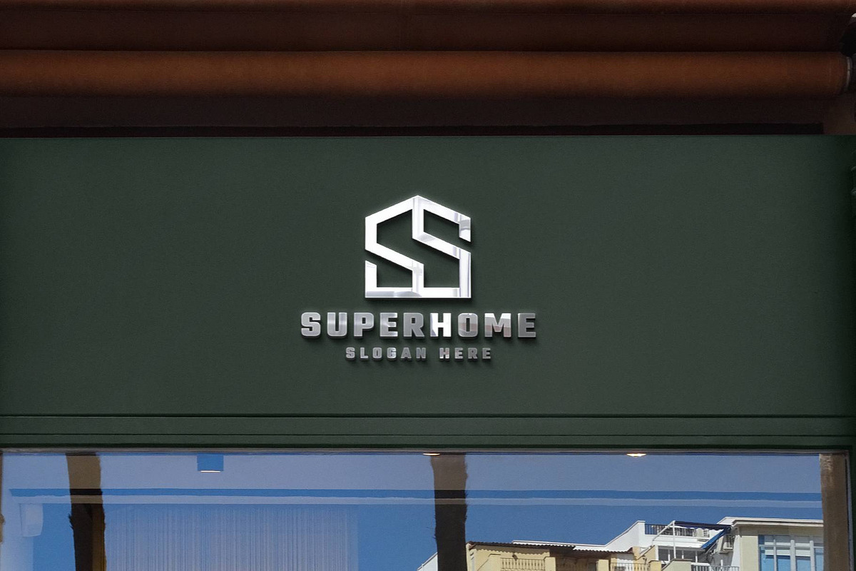 Super Home Letter S Logo, a Branding & Logo Template by Design_Planet (Photo 4 of 5)