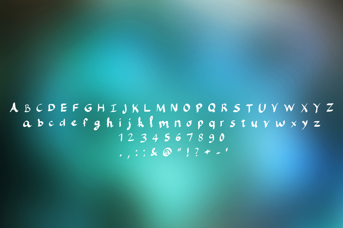 Marina Handwritten Font preview 2
