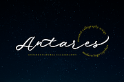 Antares, a Script Font by studiobasic (Thumbnail 1 of 8)