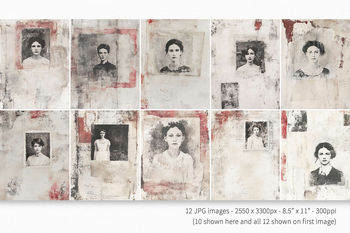 Red Tinge Portraits, a Decorative Illustration by rileyBgraphics (Photo 2 of 5)