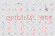 Cute Axolotl Clipart Watercolor, an Animal Illustration by BigCakeBee (Thumbnail 3 of 4)