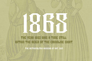 Thorndown - Vintage Display Font, a Handwritten Font by Artdorable (Thumbnail 5 of 12)