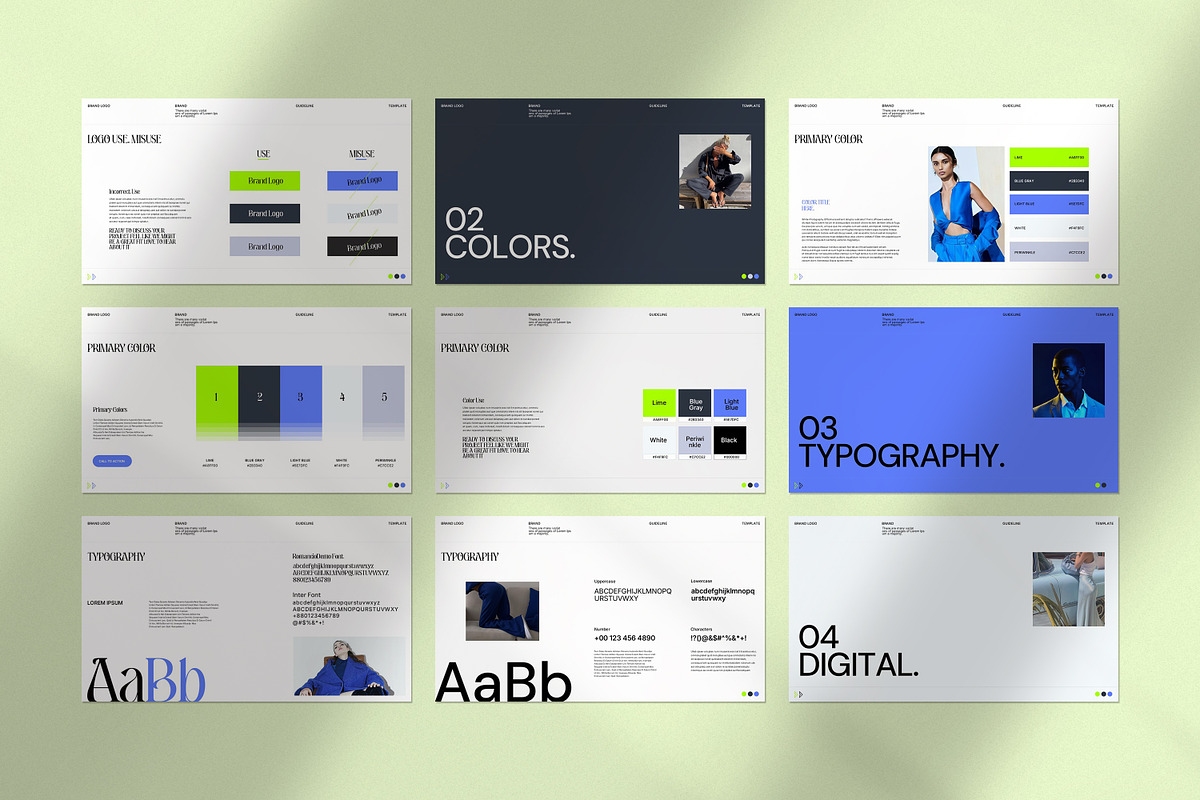 Brand Guideline Presentation preview 7