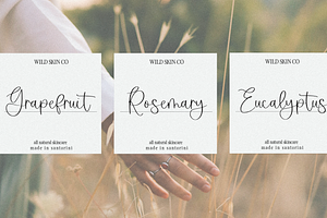 Oakleigh Modern Script Font