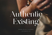 Calista Ligature Serif Typeface, a Serif Font by Graphicxell (Thumbnail 2 of 7)
