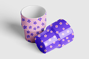 Groowy flowers, seamless pattern set, a Pattern Graphic by Good Studio (Thumbnail 6 of 12)