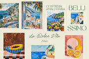 LA DOLCE VITA Doodles & Prints, an Object Graphic by Lana Elanor (Thumbnail 11 of 15)