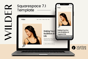 Squarespace 7.1 Template - Wilder