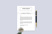 Clean Resume Template, a Resume Template by AdminUIUX (Thumbnail 3 of 4)
