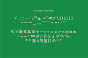 TAKI BOLD [FONT], a Sans Serif Font by ZIEBA (Thumbnail 7 of 9)