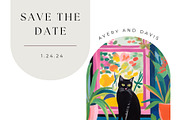 Botanical Cat Clipart Templates, an Animal Illustration by ARTOZEN DIGITAL (Thumbnail 12 of 16)