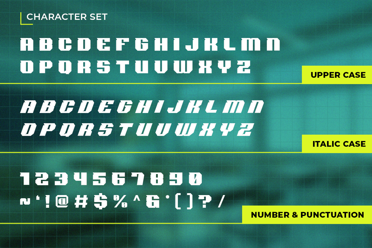 Tactics Creative Font, a Sans Serif Font by Catalystco Studio (Photo 2 of 7)