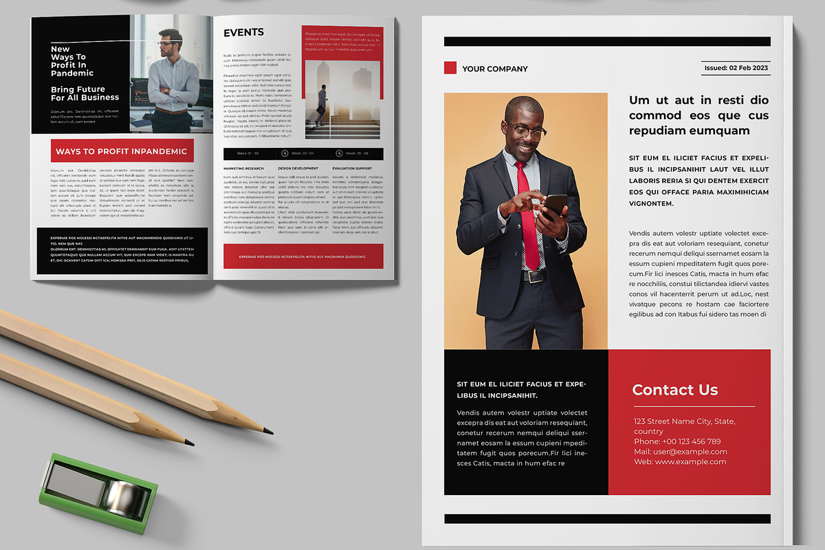 Creative Newsletter Design Template