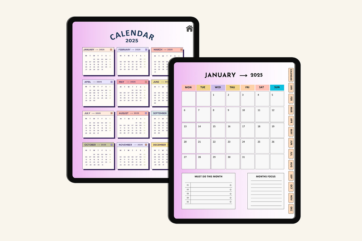 Digital 2025-2026 Small Business Pla, a Stationery Template by Designmela01 (Photo 4 of 8)