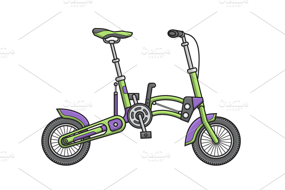 Big set of twelve different bicycles, a Healthcare Illustration by WINS Doodle shop (Photo 8 of 17)