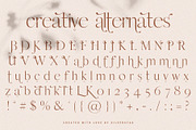 Esther - Stylish Ligature Serif Font, a Serif Font by SilverStag Type Foundry (Thumbnail 27 of 27)